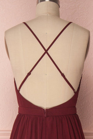 A Line Dark Green Bridesmaid Dress VMB31