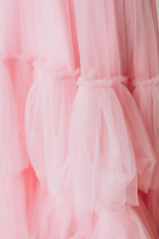Puffy Tulle Baby Shower Dress for Women