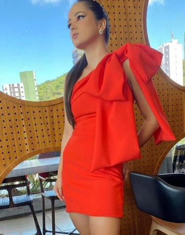Vestido elegante naranja para fiesta de bienvenida, vestido para fiesta de cumpleaños número 18 Y2716