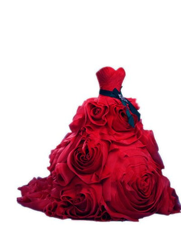 Real photo 2025  Brand Design Robe De Mariage Bridal  Wedding Dress Ruffles Beading Crystal  Burgundy Wedding Dress HM6681