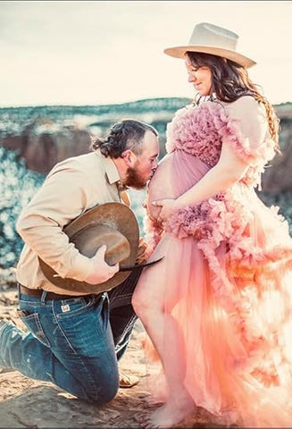 Illusion Pregnant Photo Shoot Robes