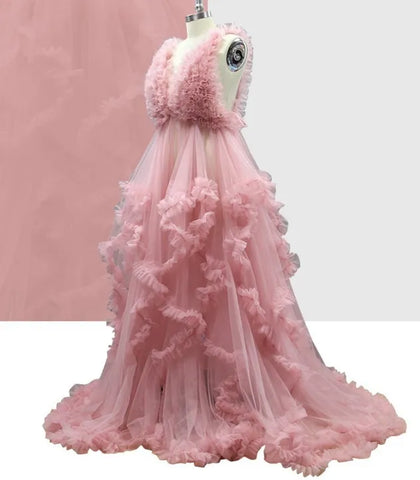 Illusion Pregnant Photo Shoot Robes