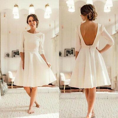 Robes de bal simples de coupe trapèze S9449