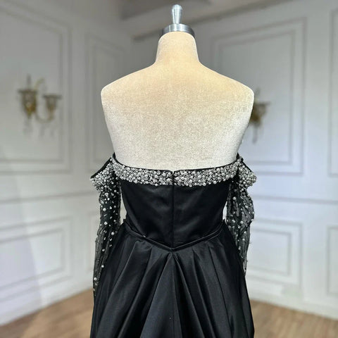 Elegant Sweetheart Yellow Satin Evening Dress LA72777