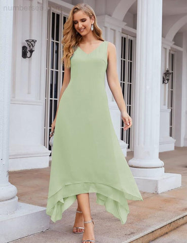 Robe de mariée grande taille en mousseline Sunnderly avec veste, idéale pour les cérémonies de mariage (SY28073) 