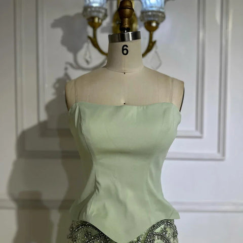 Luxury Arabic Evening Dress Wedding Elegant Formal Party Gowns LA72809