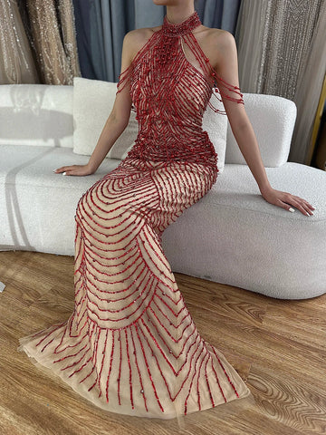 On Sale no return no refundSexy Elegant Mermaid Evening Dresses  LA6227