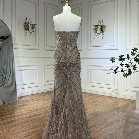 Luxury Designer Evening Dresses Mermaid Gowns for Formal Occasion LA72882