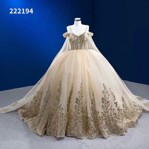 Robe de mariée sexy à bretelles spaghetti et perles, cape verte, à lacets, haut de gamme, sur mesure, HM222194, 2025 