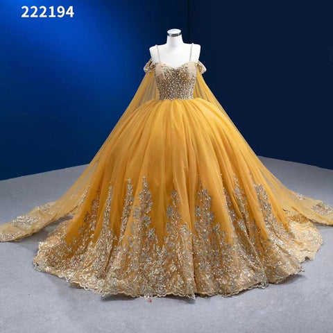 Robe de mariée sexy à bretelles spaghetti et perles, cape verte, à lacets, haut de gamme, sur mesure, HM222194, 2025 