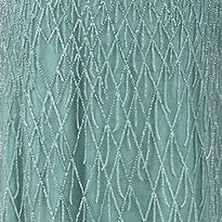 Luxury Tassel Lilac Off Shoulder Evening Dress with Cape LA72374