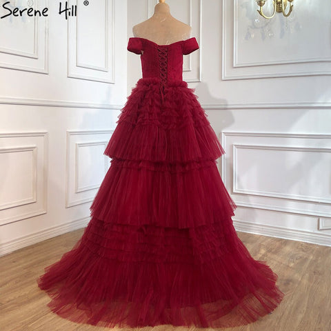 Pink A-Line Sexy Evening Dresses Gowns 2025 Sweetheart Tiered Simple For Women Party LA70725