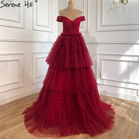 Pink A-Line Sexy Evening Dresses Gowns 2025 Sweetheart Tiered Simple For Women Party LA70725