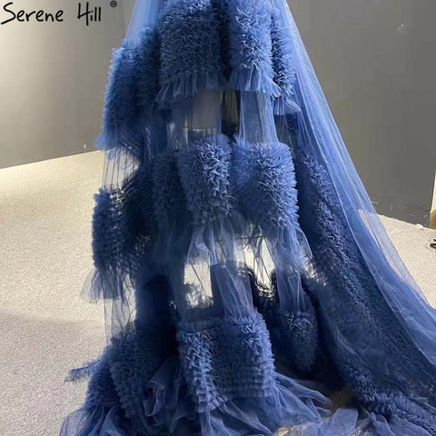 Pink Ruffles Sexy Wedding Dresses 2025 Sleeveless Simple High-end Bridal Dress HM67372 Custom Made