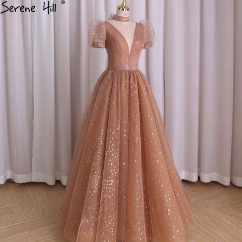 Robe de soirée trapèze rose à manches courtes, sexy, pour femme, idéale pour une fête de mariage, modèle 2025, LA70599