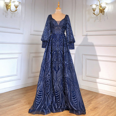 Roze Mermaid Avond Jurken 2025 Luxe Kralen Overrok Voor Vrouw Party LA71525