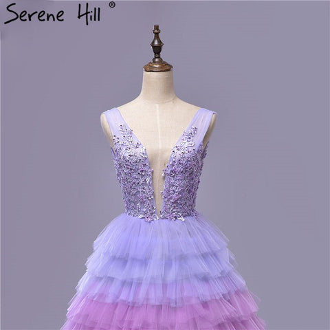 Sexy Backless Deep-V Tulle Wedding Dresses 2025 Multicolour Sleeveless Photography Bridal Gowns HA2479