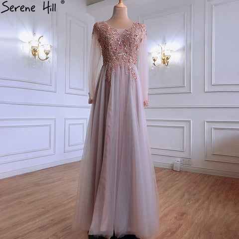 Sexy Spaghetti Straps Evening Dresses 2025 V-Neck Rhinestones Beading Formal Prom Gowns with Split robe de soiree LA60963