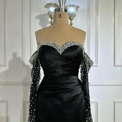 Elegant Sweetheart Yellow Satin Evening Dress LA72777