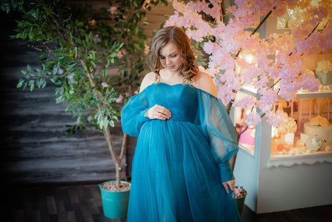Tulle Maternity Photoshoot Dress