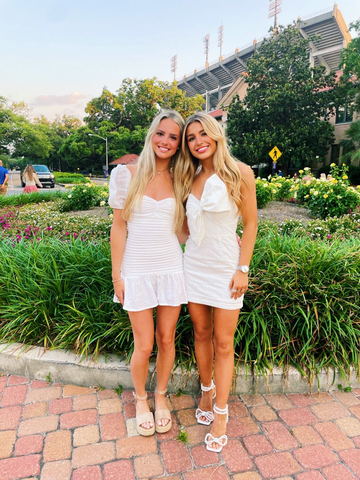 Robe blanche ravissante pour le bal de fin d'année, robe blanche de remise de diplôme Y2111