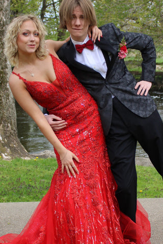 Black Jacquard Shawl Lapel One Button 3 Pieces Formal Prom Men's Suits