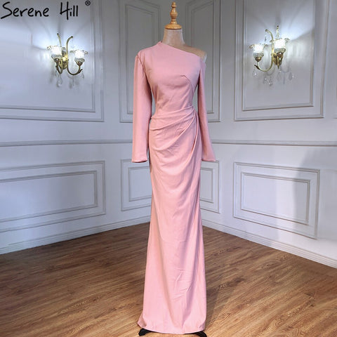 On Sale no return no refundSale White Satin Simple Long Sleeves Prom Dresses 2025 Mermaid Elegant Long Prom Party Gowns LA70298