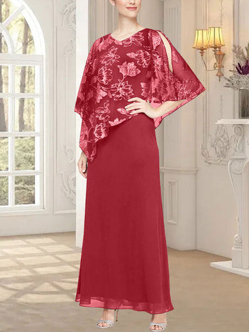 Long Glitter Mesh Dress with Novelty Asymmetric Overlay Bodice