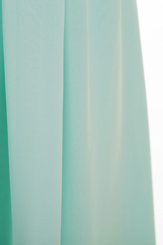 A-line Floor-length One Shoulder Chiffon Bridesmaid Dresses