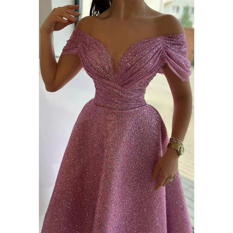 A Line Illusion Neckline Cap Sleeves Tea Length Formal Evening Dress