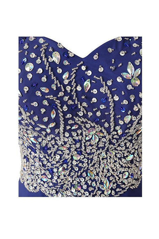 A Line Prom Dresses Chiffon Sweetheart Evening Dresses PG264