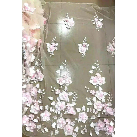 Robe de soirée trapèze bustier en tulle avec appliques sans manches