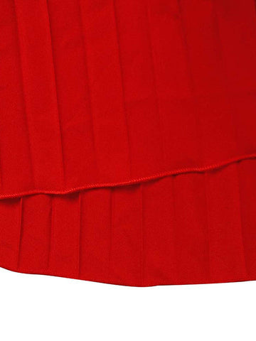 Wrap Pleated Solid Color Off-The-Shoulder Evening Dresses