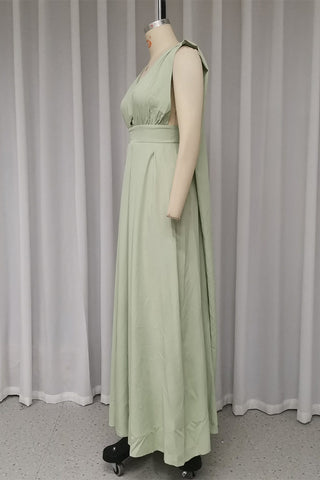 Vestidos de noche sexys para baile de graduación con espalda descubierta y escote en V 