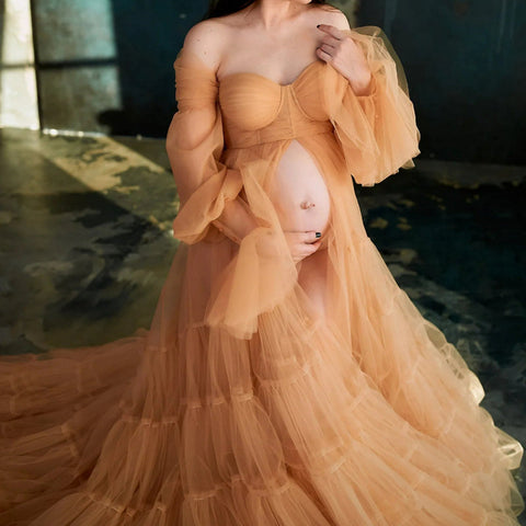 Capture Your Precious Moments with  Maternity Photoshoot Dress - A Perfect Fit for Pregnant Women