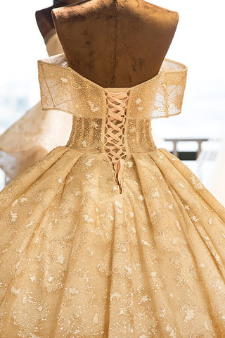 Amazing Strapless Cap sleeves Lace appliques Wedding Dress