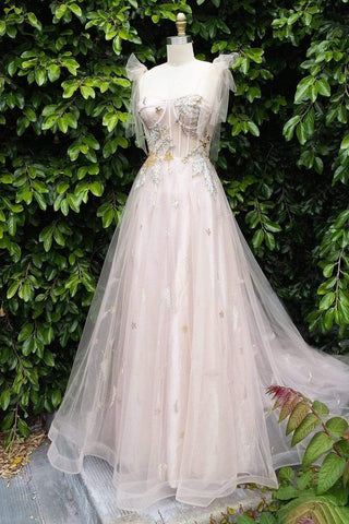 Sweetheart A-Line Simple Prom Dress