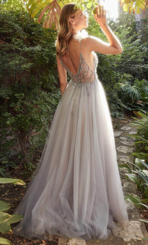 Rhinestone Embellished Sleeveless dress