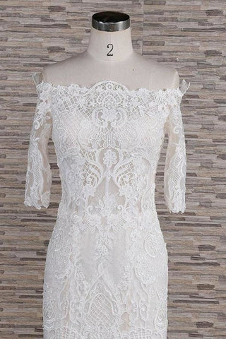 Awesome Appliques Court Train Mermaid Elegant Wedding Dresses