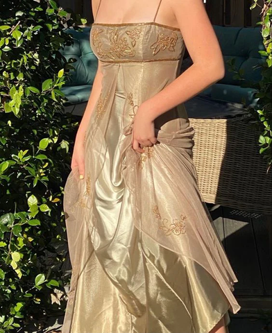 Robe de bal/soirée princesse charmante en tulle, coupe trapèze, référence Y7472