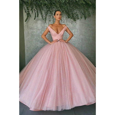 Robe de bal longue à paillettes rouges, épaules dénudées, robe de soirée 