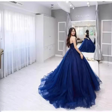 New Coming of Age Ceremony Evening Dress Lace Colorful Dress