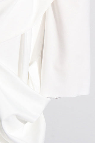 Elegantes accesorios de metal sólido para decorar vestidos de noche con cuello redondo y pliegue (3 colores) 