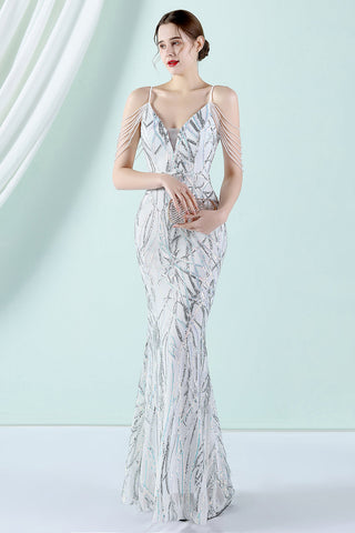 Spaghetti Straps Prom Dress