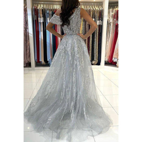 Vestido elegante de sirena con un solo hombro, sin mangas, para fiesta de noche y graduación