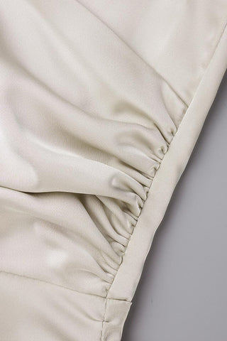 Vestidos de noche sencillos y sexys, lisos, sin espalda y con escote en V (4 colores) 