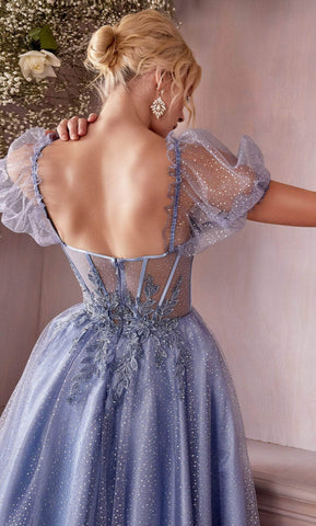 Tea Length Corset Cocktail Dress