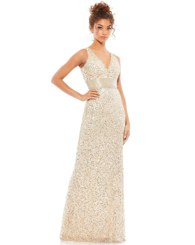 Prom Long Sleeveless Evening Gown