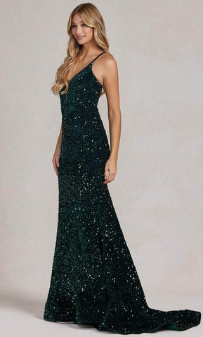 Sequin Mermaid Prom Dress