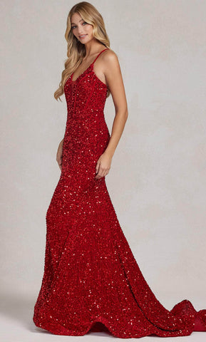 Sequin Mermaid Prom Dress
